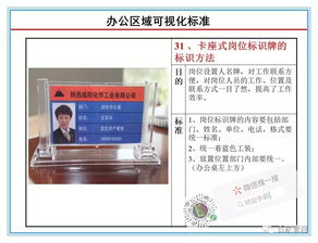 現(xiàn)場管理 工廠辦公區(qū)域現(xiàn)場可視化管理標準